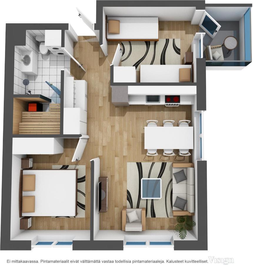 Levillenet Skistar Superior 2 Bedroom Apartments ภายนอก รูปภาพ